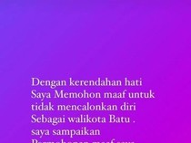 Minta Maaf ke Megawati, Kris Dayanti Mundur dari Pencalonan Pilwali Batu