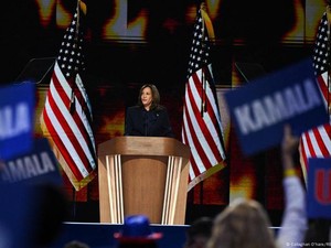 Kamala Harris Tutup Konvensi Demokrat, Serukan Akhiri Perang Israel-Hamas