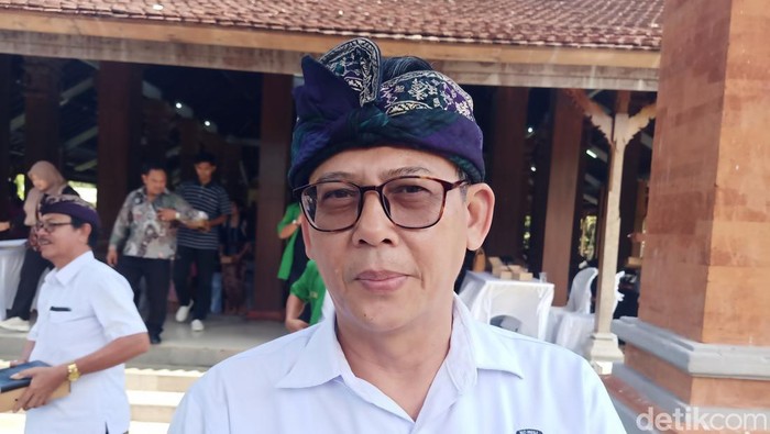 Ketua KPU Jembrana, I Ketut Adi Sanjaya beberapa waktu lalu. (I Putu Adi Budiastrawan/detikBali)