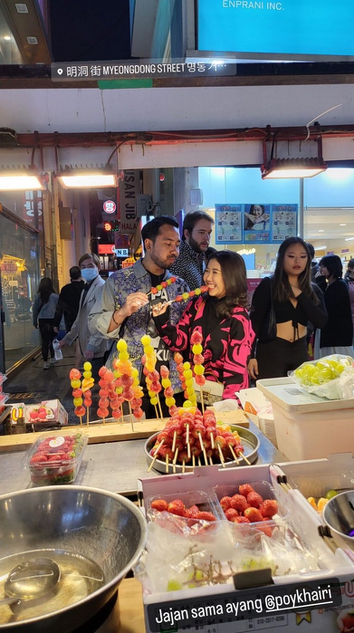 Kiky Saputri Sibuk Kulineran di Thailand hingga Korea Selatan
