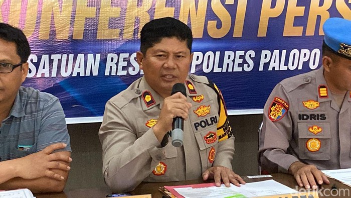 Wakapolres Palopo, Kompol Ridwan.
