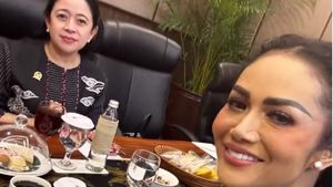 Krisdayanti Makan Bareng Puan Maharani dan Blusukan ke Pasar