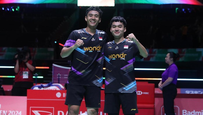 Leo/Bagas memetik kemenangan atas ganda putra Jepang Kenya Mitsuhashi/Hiroki Okamura di babak delapan besar turnamen level 750 Japan Open.