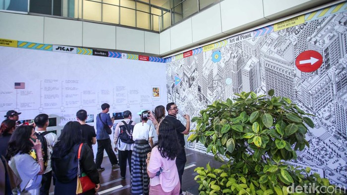 Wahyu Ichwandardi atau yang akrab disapa Pinot dikenal sebagai seniman yang banyak membuat karya digital dengan estetika analog. Yuk lihat karyanya.