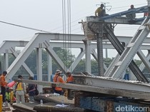 Jembatan Rel Madukoro Semarang Diperbaiki, Ini Rekayasa Lalinnya!