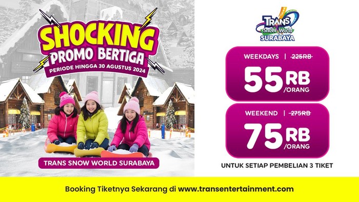 Promo Trans Snow World Surabaya