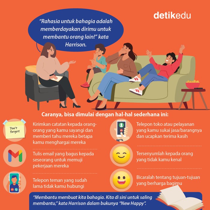 Rahasia untuk Bahagia dari Psikolog AS Rahasia untuk Bahagia dari Psikolog AS
