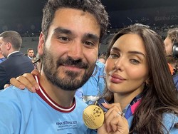 Potret Istri Ilkay Gundogan, Jadi Sorotan Saat Suami Balik ke Manchester City