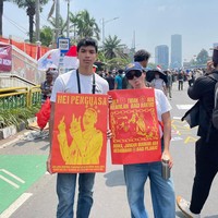 Shalima demonstrasi bersama adiknya, Alfath Hakim, dan sang ibu Wanda Hamidah. Foto: Instagram/@shalimahakim