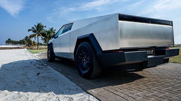 Tesla Cybertruck masuk Indonesia.