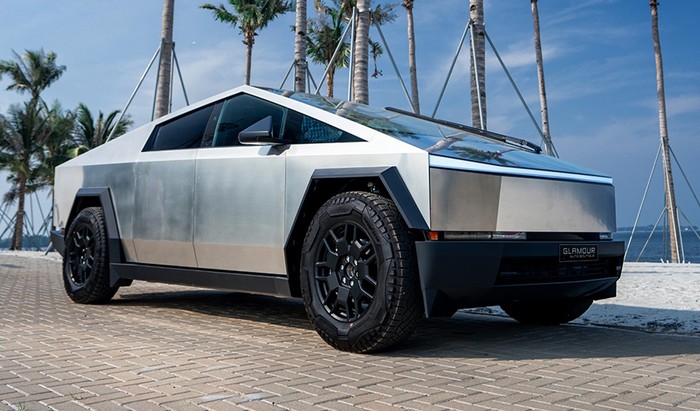 Tesla Cybertruck masuk Indonesia.