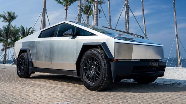 Tesla Cybertruck masuk Indonesia.
