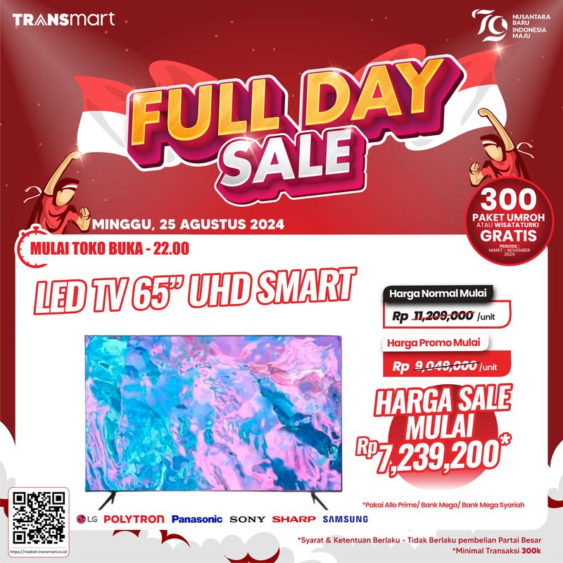 Transmart Full Day Sale 25 Agustus 2024