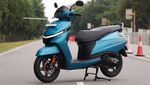 Tampang Motor Matik TVS Seharga Rp 13 Jutaan yang Bagasinya Muat 2 Helm