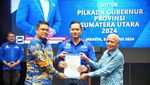 Potret Bobby Nasution Terima Dukungan Partai Maju di Pilgub Sumut 2024