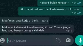 Waduh, ada berapa orang yang diajak kenalan? Foto: X/txtdariwhatsap