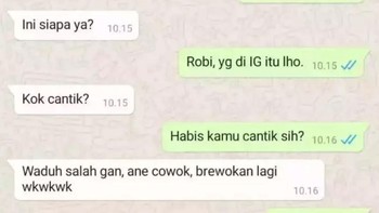 Robi, kamu salah orang. Foto: X/txtdariwhatsap