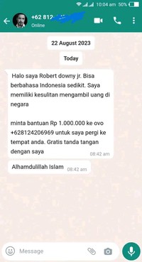 Kumpulan chat ngajak kenalan berikut ini jatuhnya cringe, tapi bikin nyengir sendiri. Coba cek sendiri, baru kasih pendapatmu di kolom komentar.
