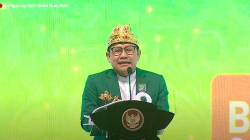 Muhaimin Iskandar (Cak Imin) di Muktamar PKB