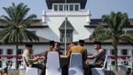 Gedung Sate Jadi Saksi Bisu Janji Suci Pernikahan 37 Pasangan