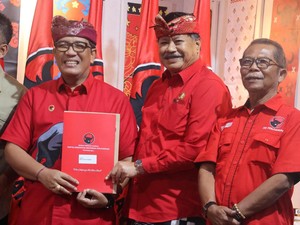 Edi Wirawan Terdepak, PDIP Usung Sanjaya-Dirga di Pilbup Tabanan