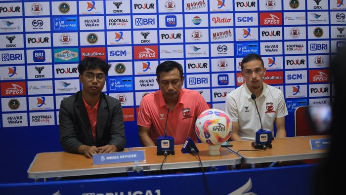 Pelatih Madura United Widodo C Putro