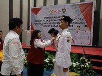 Potret Pelepasan 76 Anggota Paskibraka Nasional 2024 ke Daerah Masing-masing