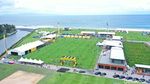 Runners Serbu Race Village Maybank Bali Marathon 2024