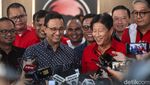Senyum Semringah Anies Sambangi Markas PDIP Jakarta