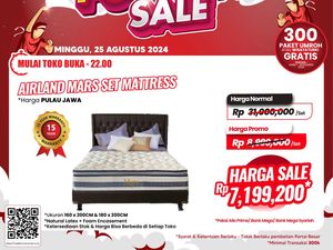Serbu! Beli Tempat Tidur di Transmart Full Day Sale Diskon Puluhan Juta