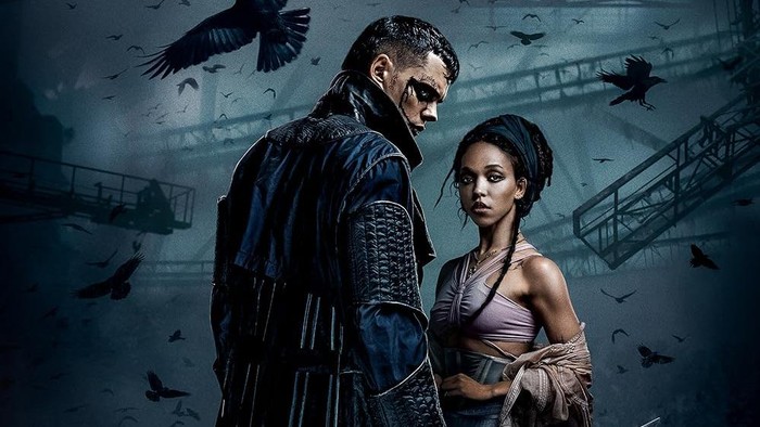 Adegan dalam film The Crow.