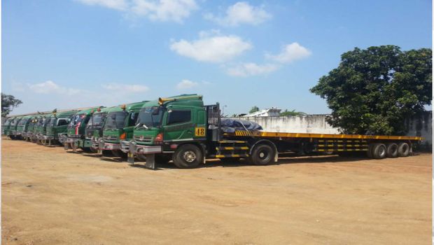 truk trailer.