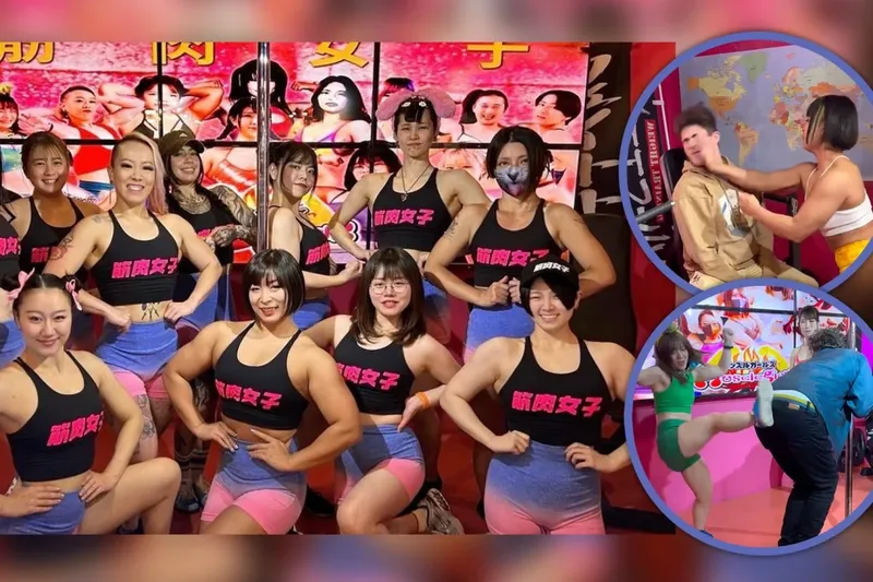 Unik! Pelayan Wanita Berotot di Bar Ini Siap Menampar Pengunjung