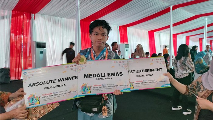 Zahran, peraih medali olimpiade internasional yang senang belajar dari YouTube