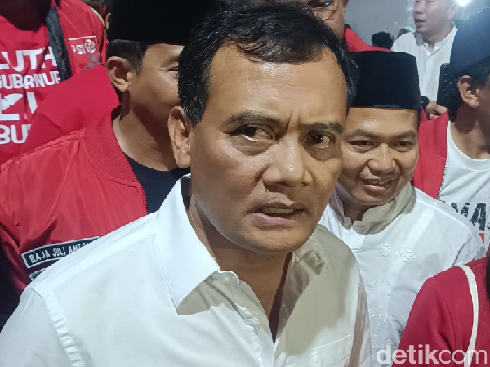 Bacagub Ahmad Luthfi usai menerima surat rekomendasi dari PSI untuk Pilgub Jateng, Minggu (25/8/2024).
