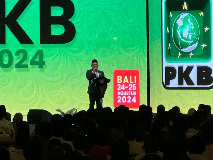 Cak Imin di penutupan Muktamar PKB (Dwi/detikcom)