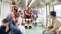 Dalam rangka peringatan satu tahun operasional, KAI mengadakan LRT Jabodebek Coswalk & MLBB Competition”.