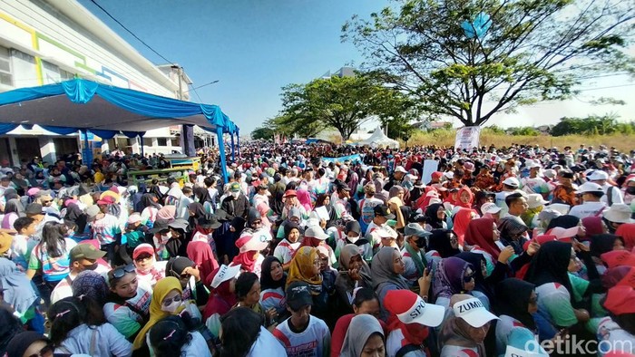 Deklarasi anti korupsi relawan Sahabat Bang Ara Majalengka.