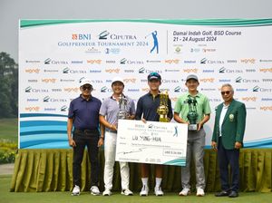 Liu Yung-Hua Raih Gelar Perdana di Golfpreneu, Jonathan Finis Terbaik