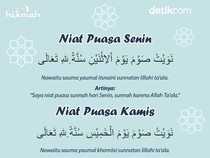 Niat Puasa Senin Kamis dan Doa Berbuka: Arab, Latin, Artinya