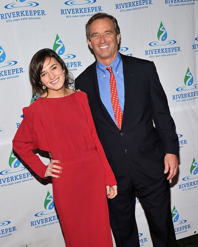 NEW YORK, NY - APRIL 13:  Kick Kennedy and father activist Robert F. Kennedy Jr. attend the 2011 Riverkeeper Fishermen's Ball at Pier Sixty at Chelsea Piers on April 13, 2011 in New York City.  (Photo by Stephen Lovekin/Getty Images)