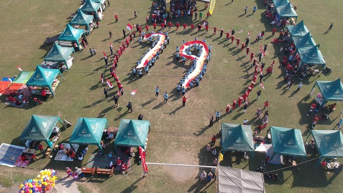 Kirab Bendera di Sidoarjo