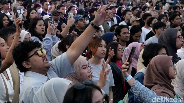 Lautan manusia di West Java Festival 2024, Minggu (25/8/2024)