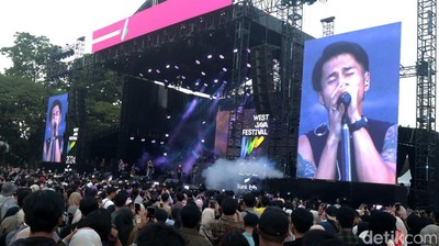 Lautan Manusia Ramaikan West Java Festival 2024