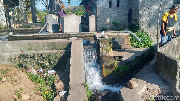 Lokasi ditemukan mayat di Desa Gempol, Kecamatan Karanganom, Klaten, Minggu (25/8/2024).
