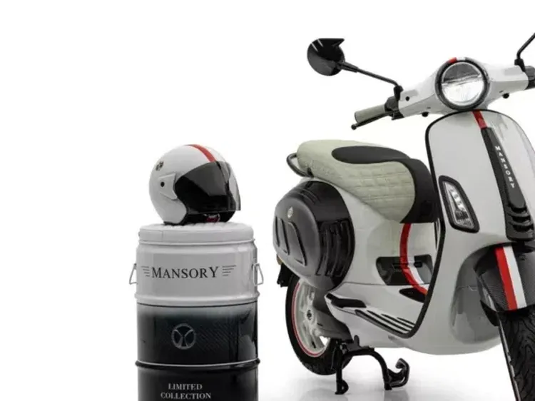 Potret Mansory Vespa Elettrica Monaco, Skuter Listrik dengan Sentuhan Seni