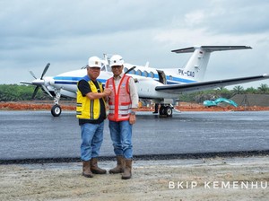 Runway Bandara IKN Kelar 2 Hari Lagi, Pesawat Jokowi Bisa Mendarat