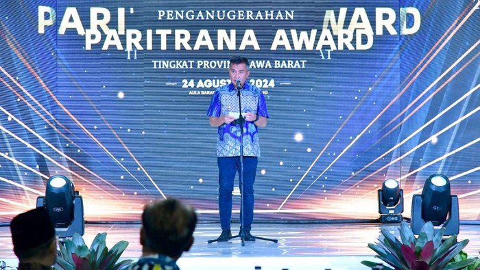Paritrana Award di West Java Festival 2024.