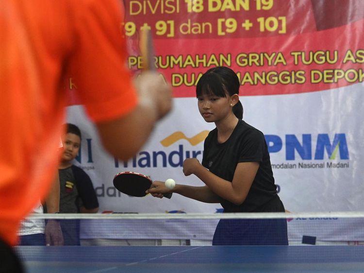 Penjarigan Bibit Muda Atlet Tenis Meja