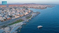 Wilayah seluas 138.000 km² ini merupakan rumah bagi lima provinsi yang membentang di pesisir Laut Merah yakni Haql, Duba, Al-Wajh, Amluj, dan Al-Bada. Foto: Saudi Press Agency